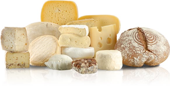 Plateau de fromages et charcuterie mixtes